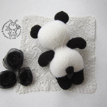 Toy for sleep. Panda  for small babies