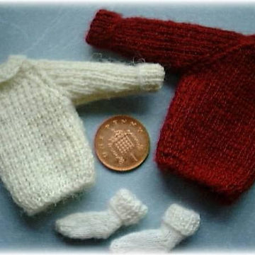 1:12th scale Ladies & Gentlemans rib sweaters