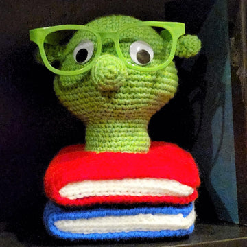 Bookworm Eyeglass Holder