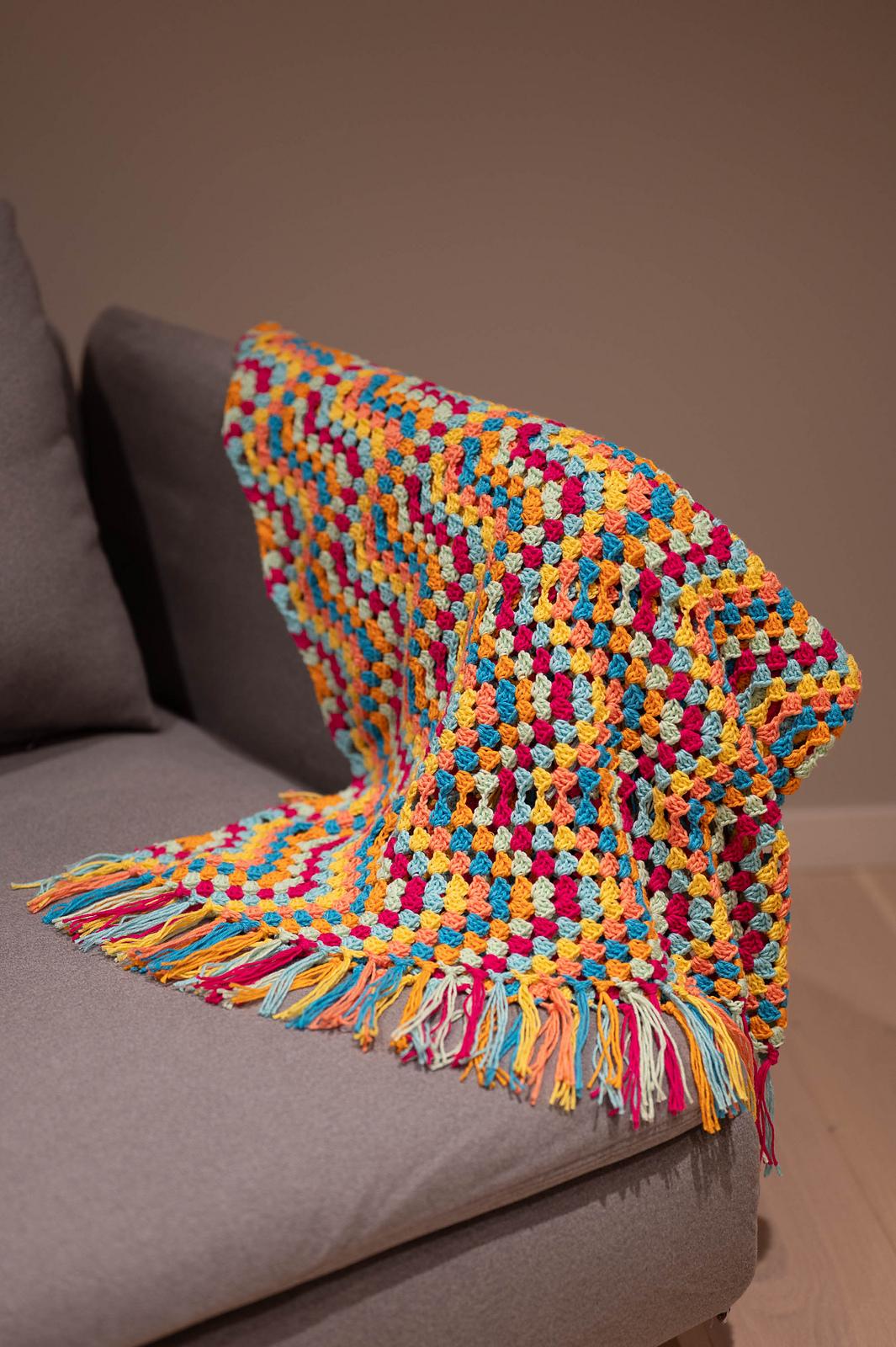 Zig Zag Granny Stitch Blanket