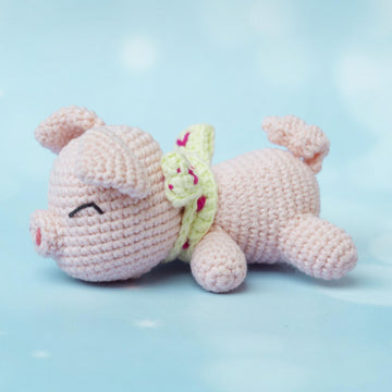 Sleepy piglet