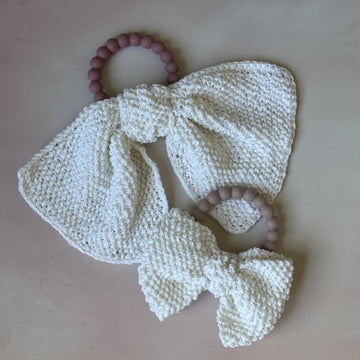 Bow Baby lovey