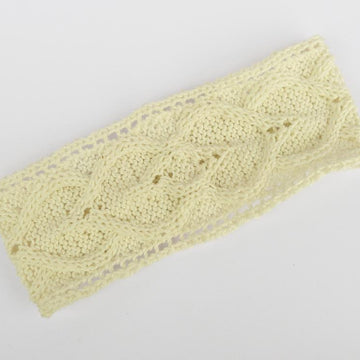 Cabled Hearts Headband