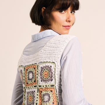 Runswick Top in Rowan Summerlite 4 ply - Downloadable PDF