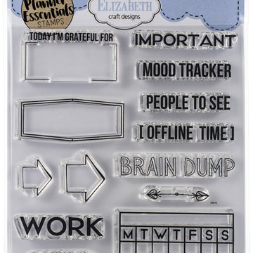 Elizabeth Craft Designs Elizabeth Craft Clear Stamps - Bullet Journaling 2