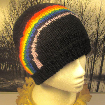 RAINBOW BEANIE HAT