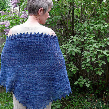 Star of Evening Triangle Shawl/Scarf