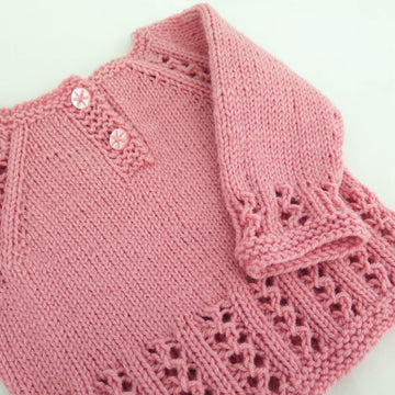 Sweet Lizzie Top Down Pullover