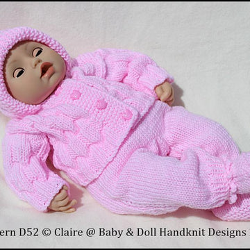 Mix and match set for 14-18 inch doll (preemie-newborn baby)