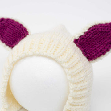 Bunny Ears Pixie Bonnet Hat
