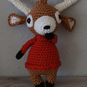 Crochet Pattern Reindeer Rudolph and his Friends!