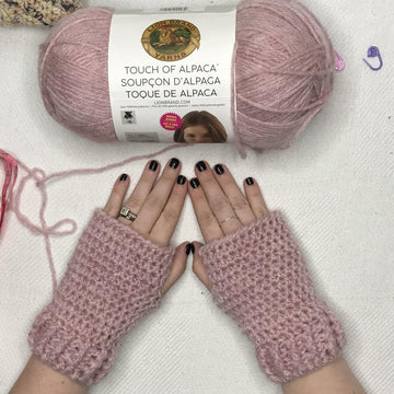 Beginner Fingerless Gloves