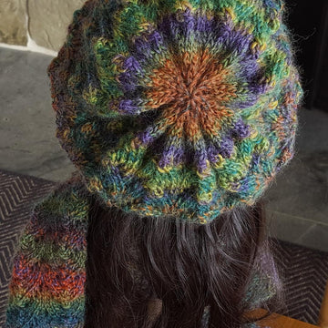Sharnie - lace beanie and scarf