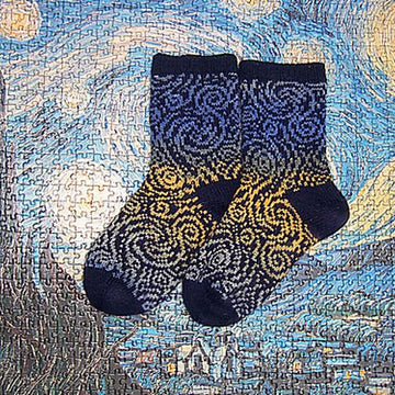 Starry Night Socks