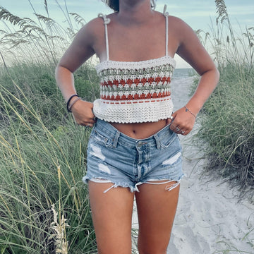 Melted Peplum Top