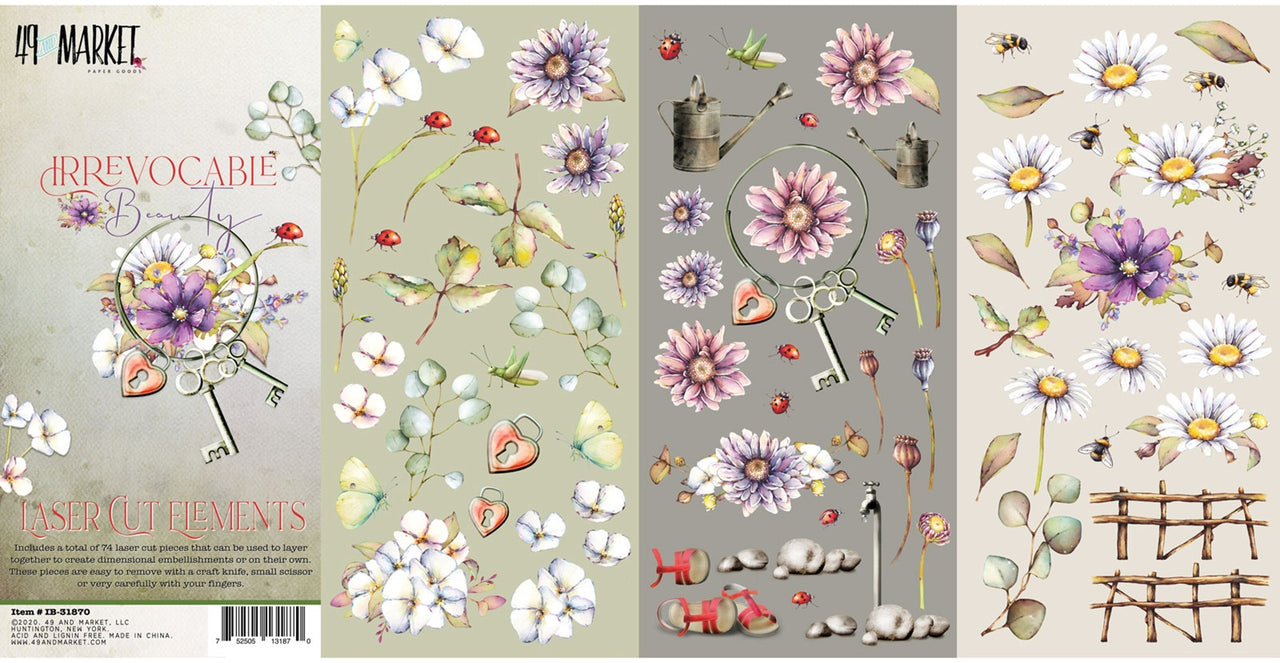 49 And Market Laser Cut Shapes - Irrevocable Beauty