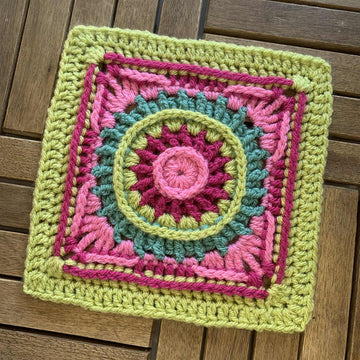Ice cream granny square