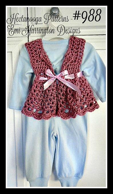988 - Flared Shrug vest