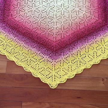 Wildflower Hexagon Blanket