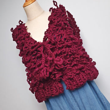 Super Chunky Loopy Waistcoat