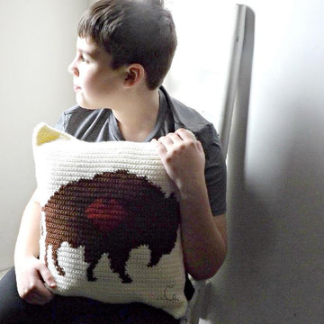 Buffalo Love Pillow Cushion