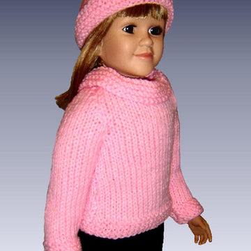 Knitting Pattern for My Twinn, My BFF, 23 inch dolls. 604