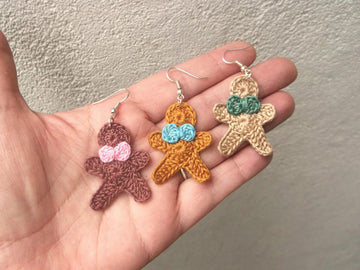 Gingerbread earrings