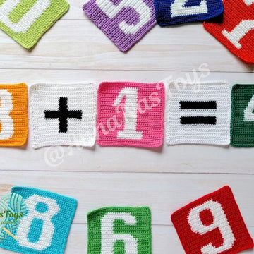 Numbers (0 till 9) and sing (+,-,=)