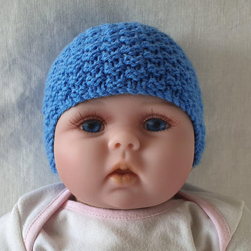Cody - Prem baby moss stitch beanie
