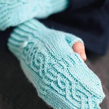 Forget-Me-Not Mittens