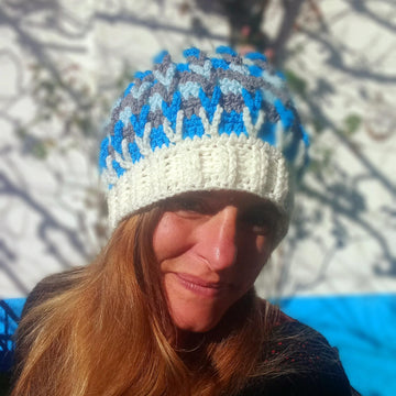 Loops and Ladders Beanie Hat