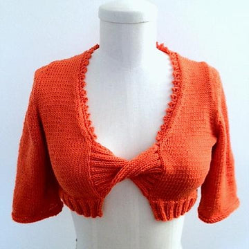 Mother and Daughter Twist Front Shrug