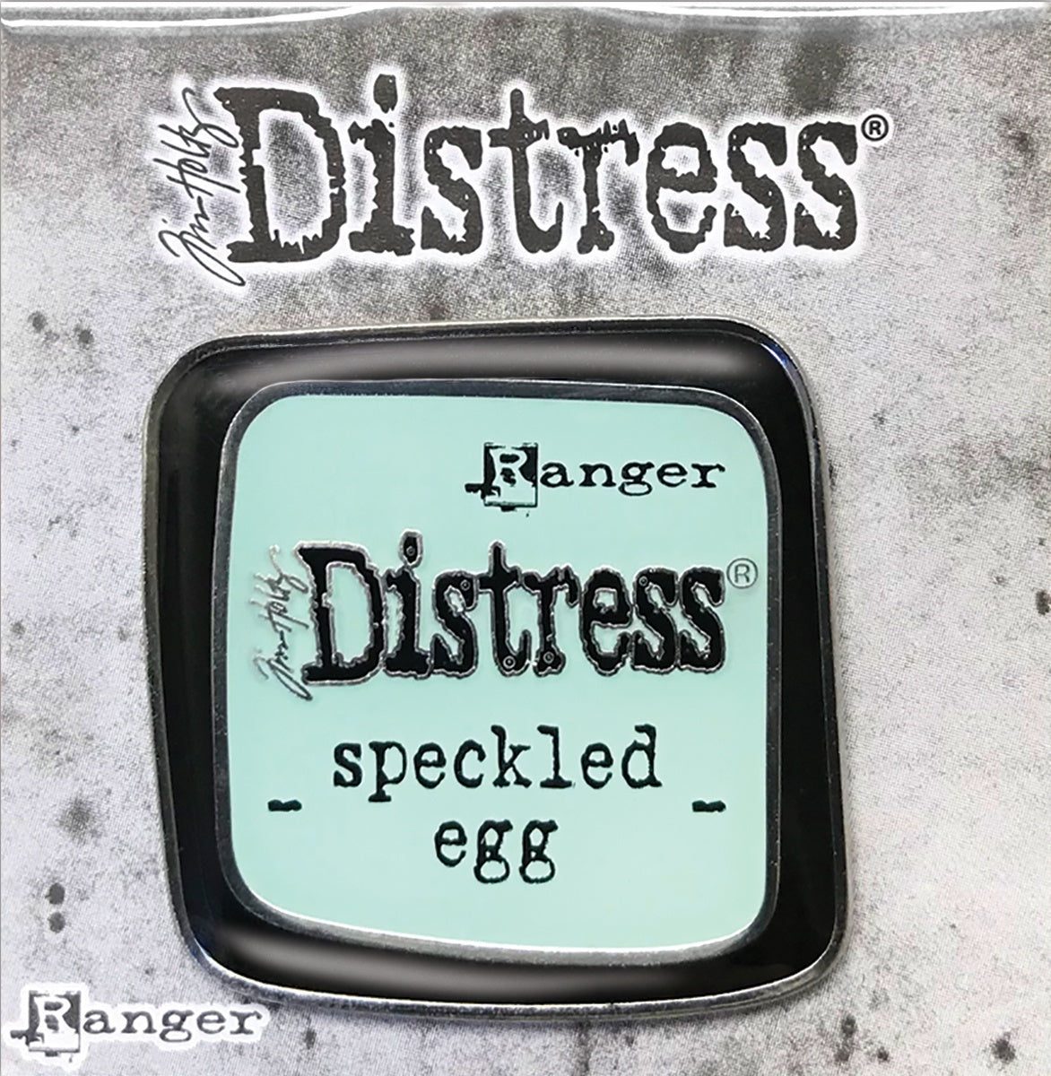 Ranger Tim Holtz Distress Enamel Collector Pin - Speckled Egg