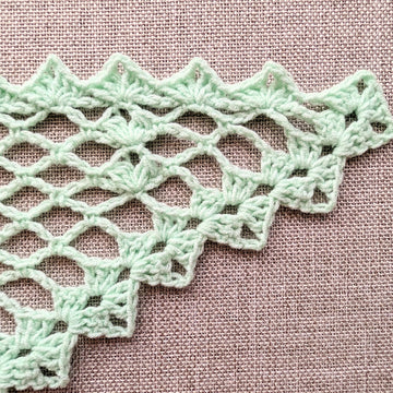 2 in 1: Crochet Bandana/Shawl/Baktus #110