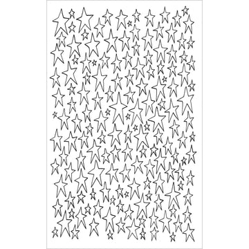 Ranger Dyan Reaveley's Dylusions Stencils 5"X8" - Stars