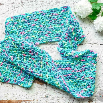 Mermaid Confetti Scarf