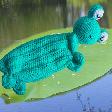 Cuddle Cloth Frog Quaki!