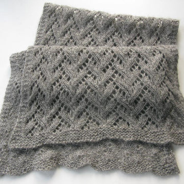 Felted Lace Wrap