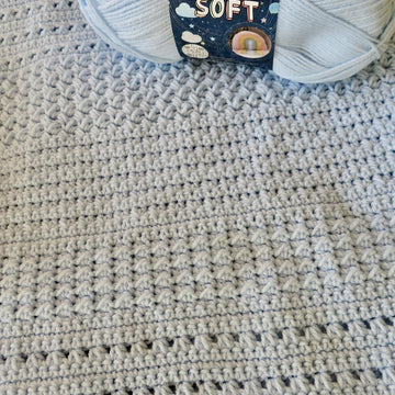 Timeless Treasurers Baby Blanket Crochet Pattern - Lion Brand Baby Soft (DK Weight)