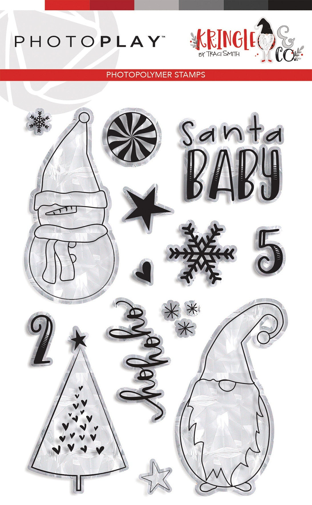 Photoplay Paper PhotoPlay Photopolymer Stamp - Ho Ho Ho, Kringle & Co