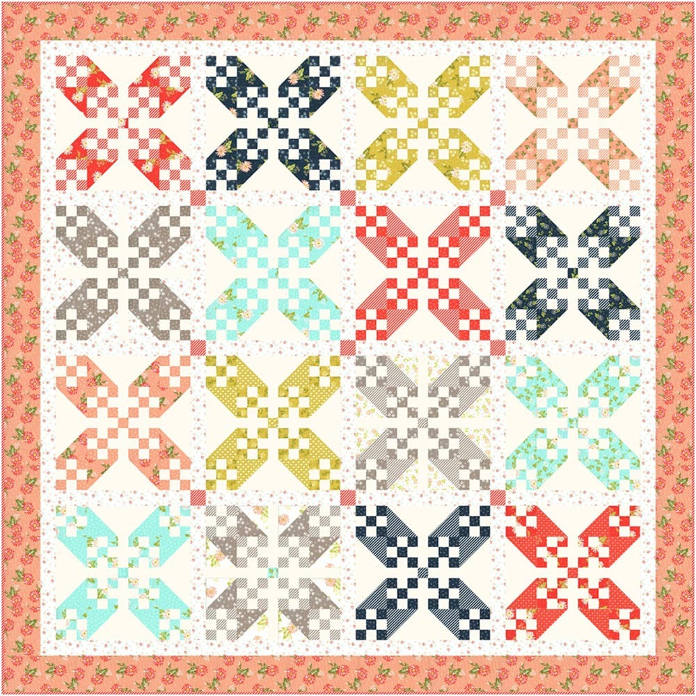 Moda Fabrics Summer Stroll Pattern - QLD 199