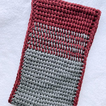 Tunisian Simple Stitch Crochet Cowl