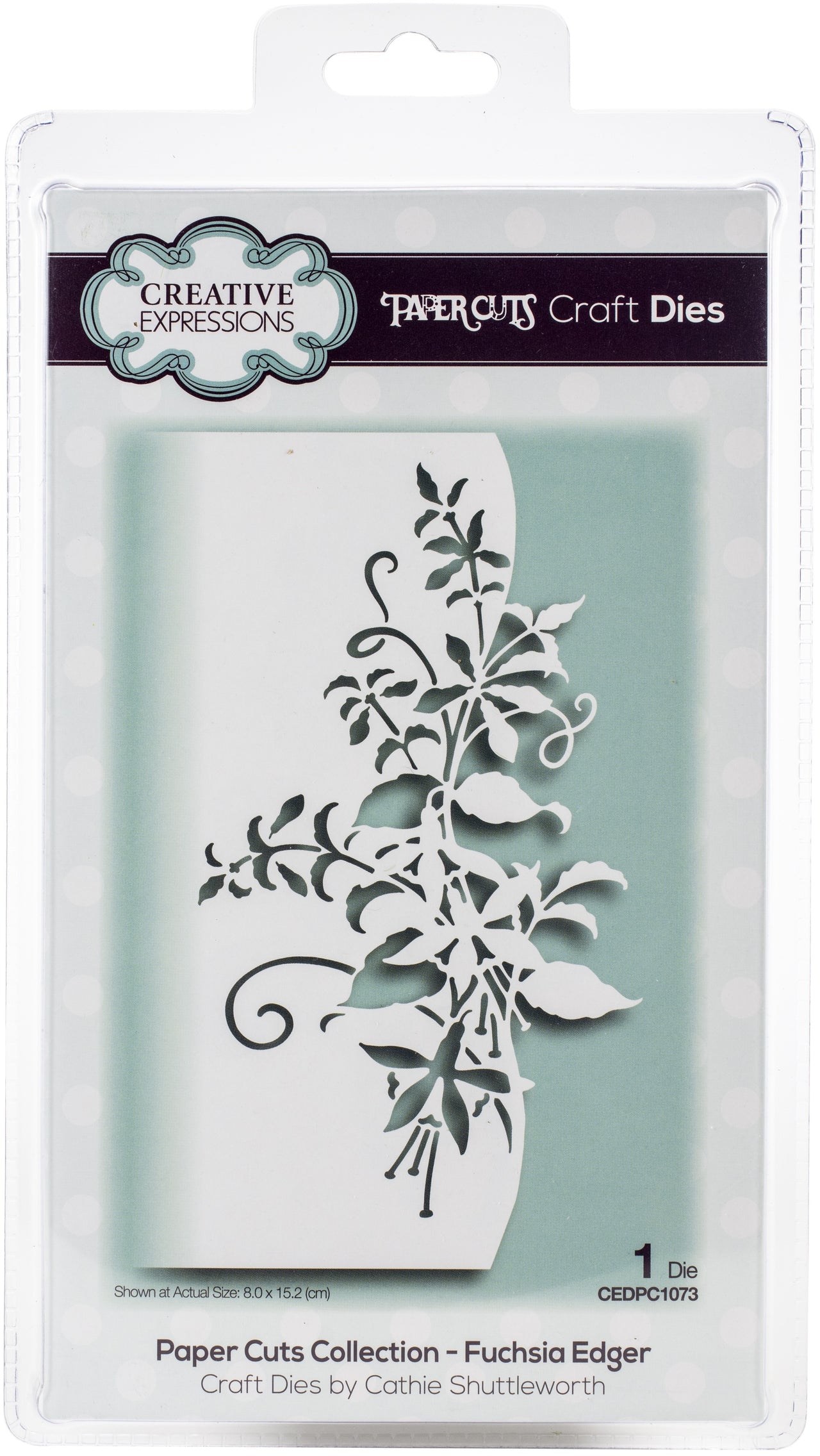 Creative Expressions Paper Cuts Edger Craft Dies - Fuchsia