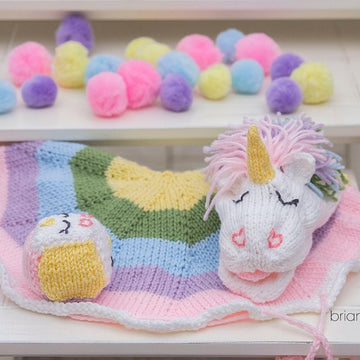 Unicorn Rainbow Game Knit