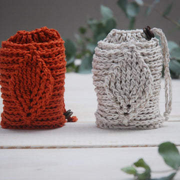 Crochet Leaf Soap Saver