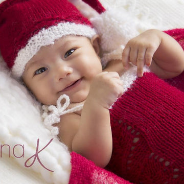 Poinsettia Romper