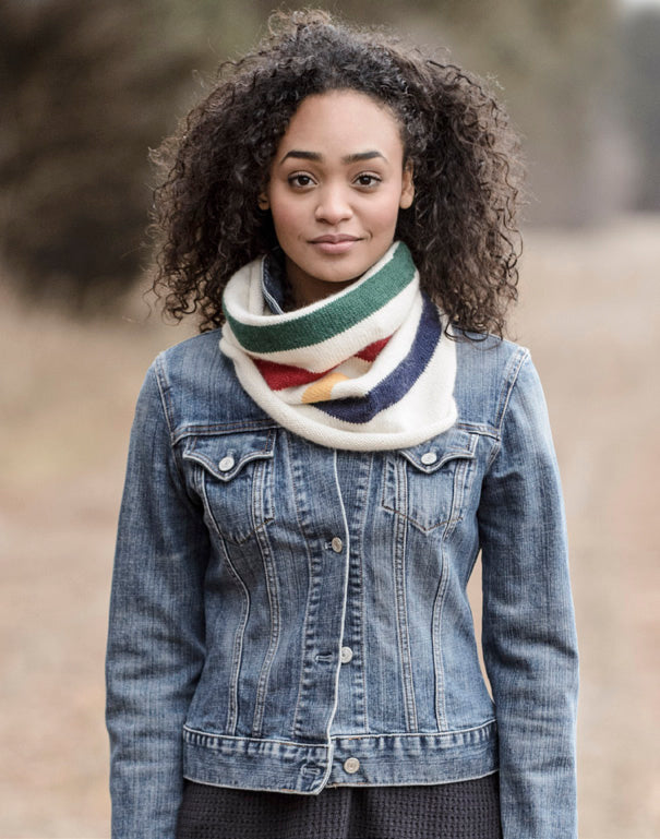 Albany Cowl in Blue Sky Fibers Sport Weight - 201710 - Downloadable PDF