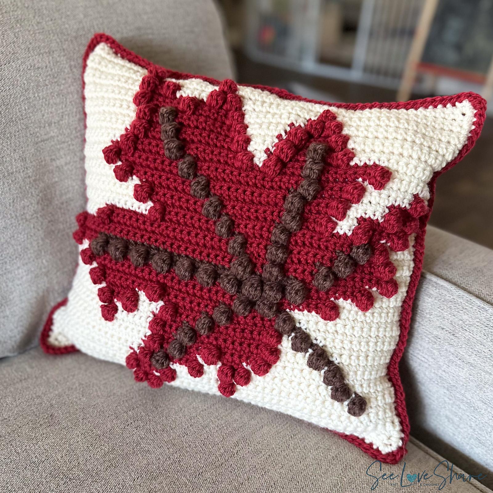 Maple Leaf Cushion Cover