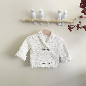 Harmony Basketweave Shawl Collar Cardigan 636