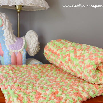 Lemony Sunshine Baby Blanket